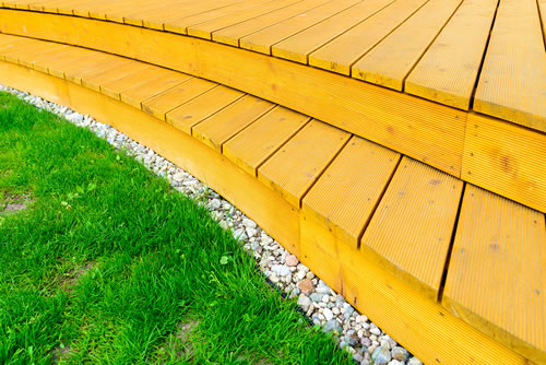 Soft Washing Wood Decks and Fences in Columbus Ohio.