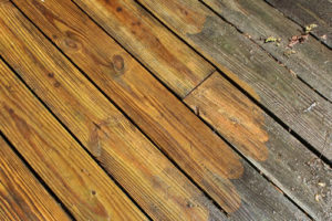 Wood Deck Soft Washing