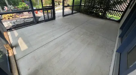 Concrete Patio Cleaning and Sealing