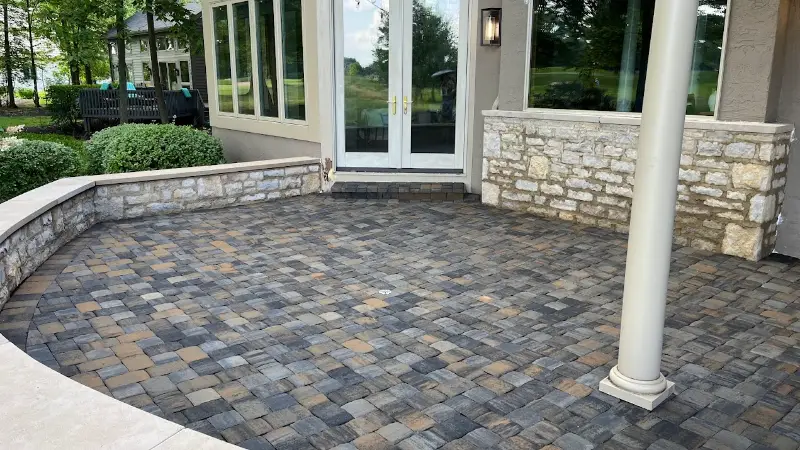 Paver Patio After Replacement