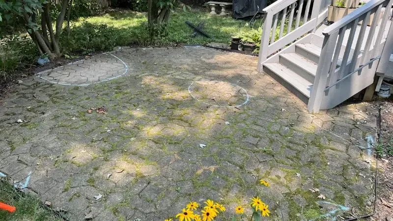 ba2 paver restoration before