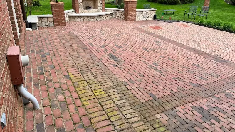 ba7 paver restoration before